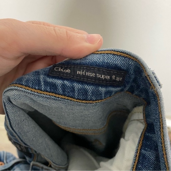 Citizens of Humanity Chloe Mid Rise Super Flare Jeans - Picture 5 of 12